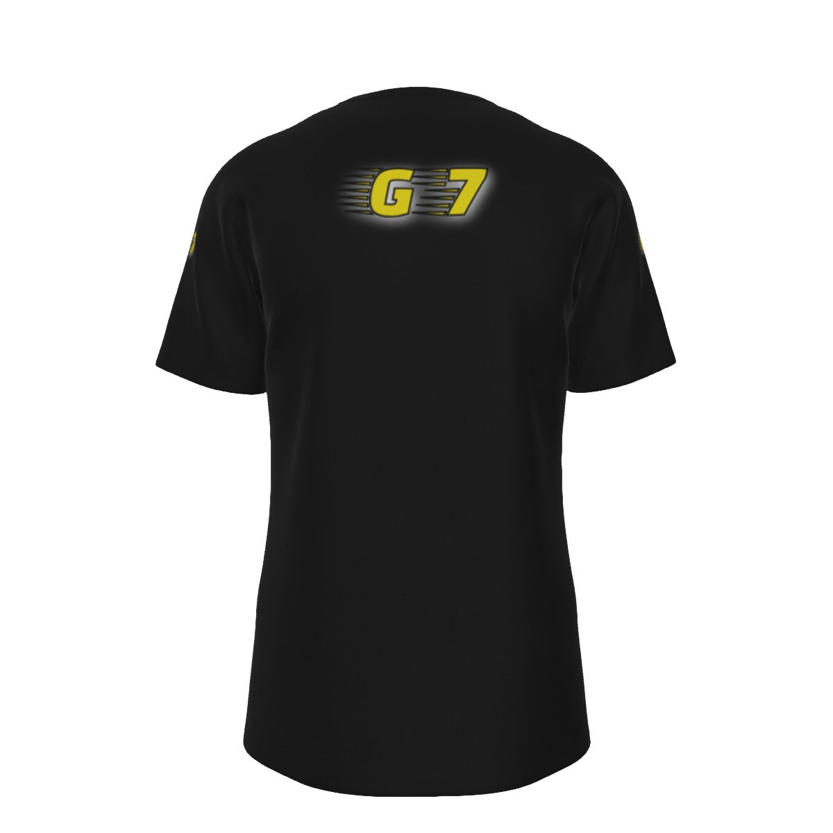 GMOB G7 Roll The Dice Men's O-Neck Cotton T-Shirt (Black/Yellow/Grey) Yoycol