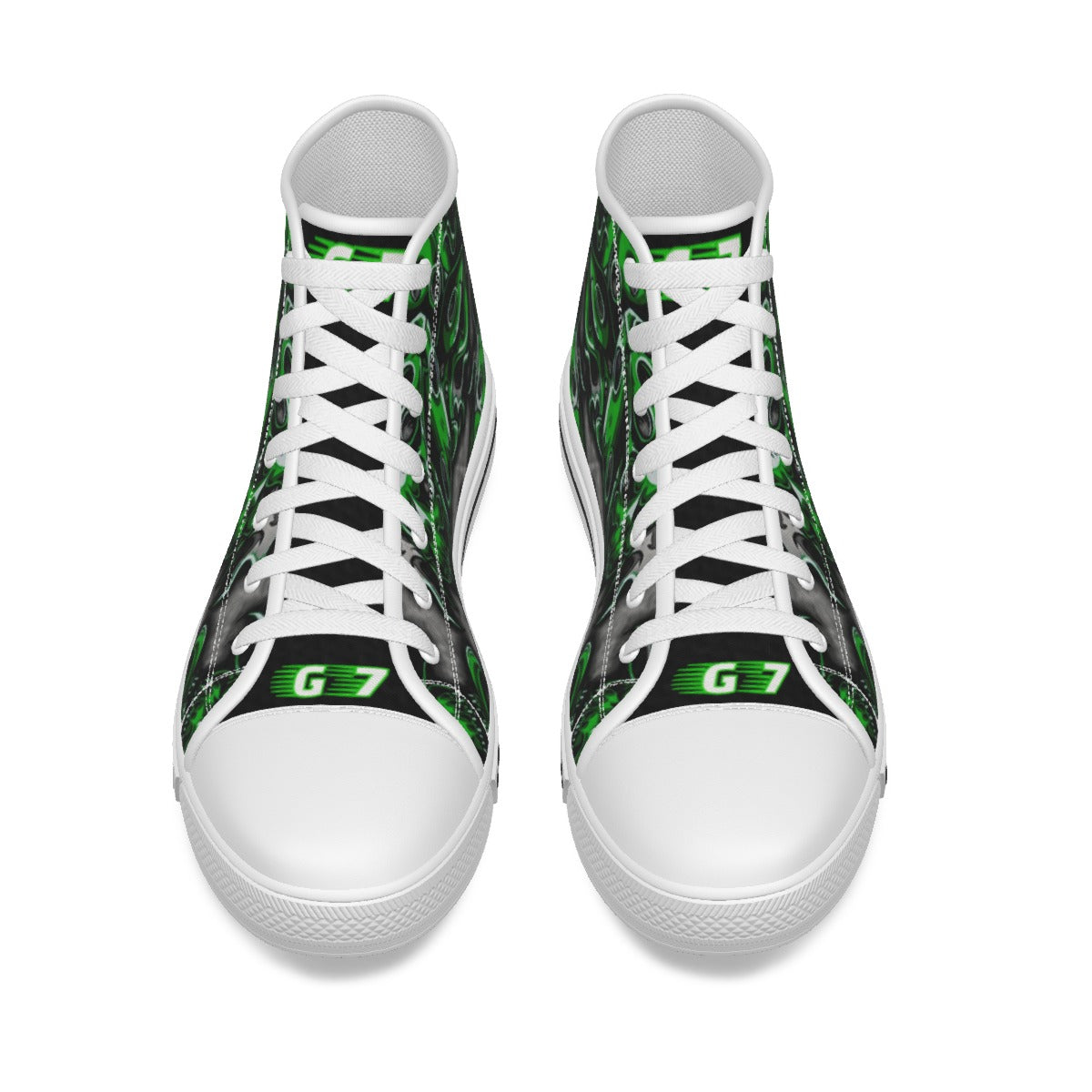 GMOB G7 Women's Canvas Shoes (Green/Grey/Black) Yoycol