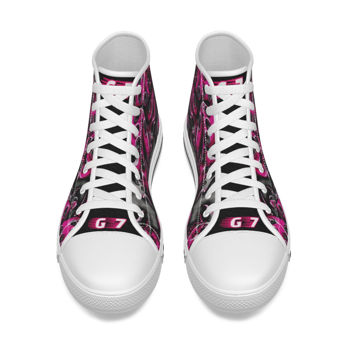 GMOB G7 Women's Canvas Shoes (Pink/Black/Grey) Yoycol