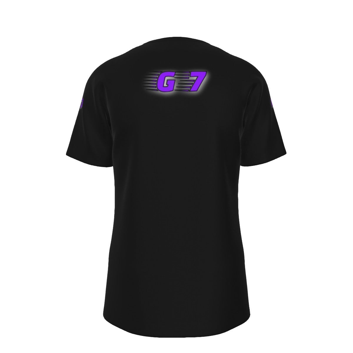 GMOB G7 Roll The Dice Men's O-Neck T-Shirt Cotton (Black/Purple/Grey) Yoycol