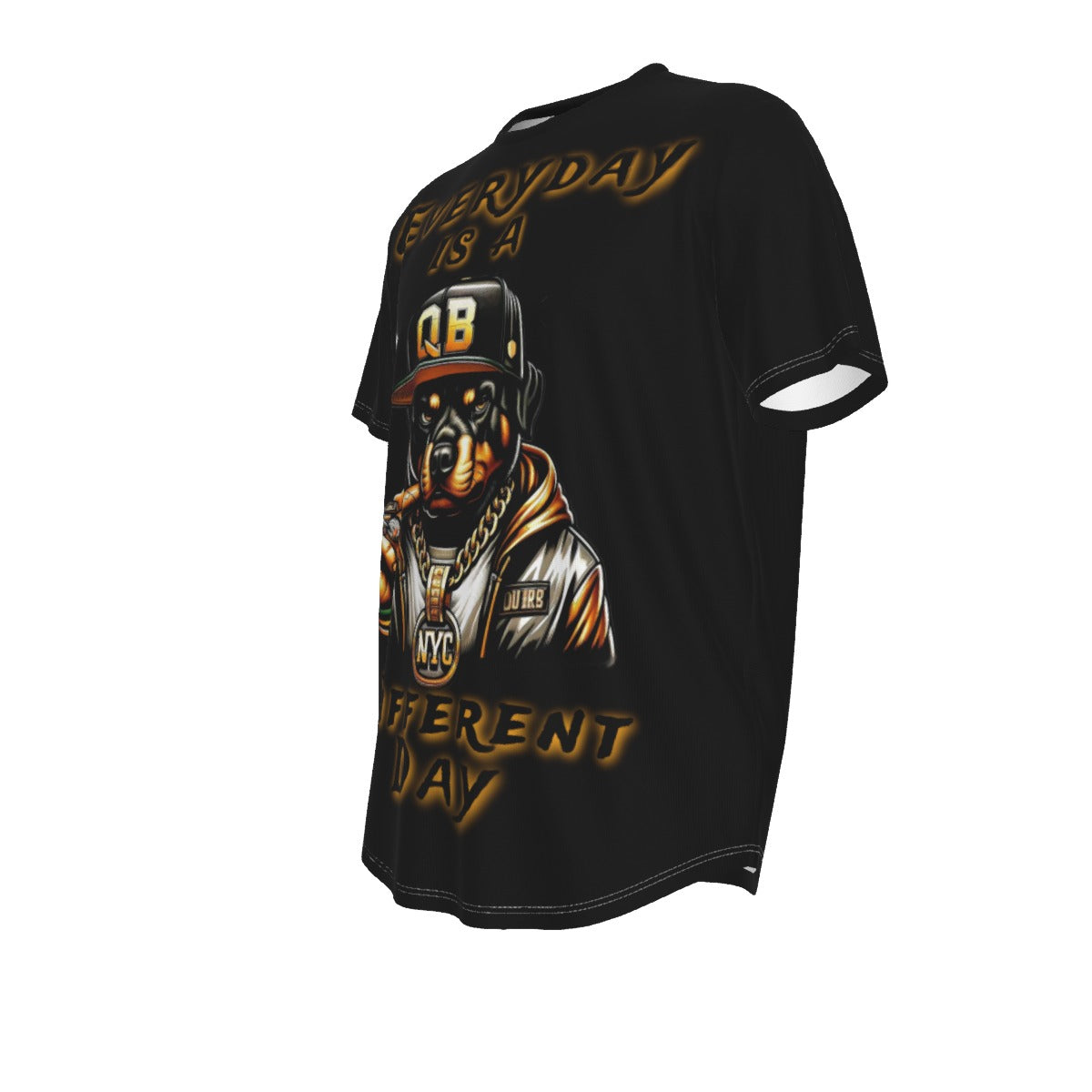 G.M.O.B.  Men's Short Sleeve Rounded T-shirt Yoycol