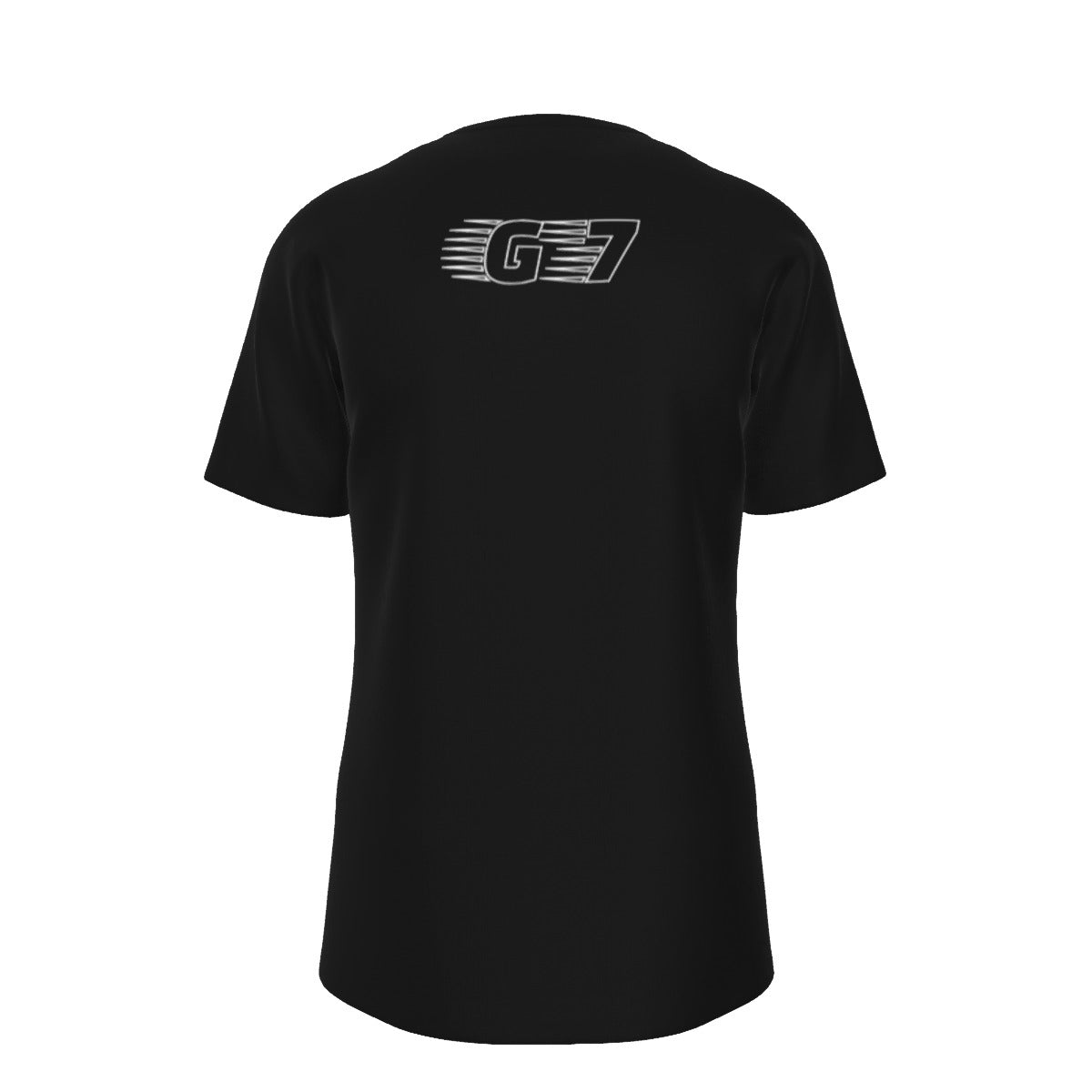 GMOB G7 Men's O-Neck T-Shirt Cotton (Black/White) Yoycol