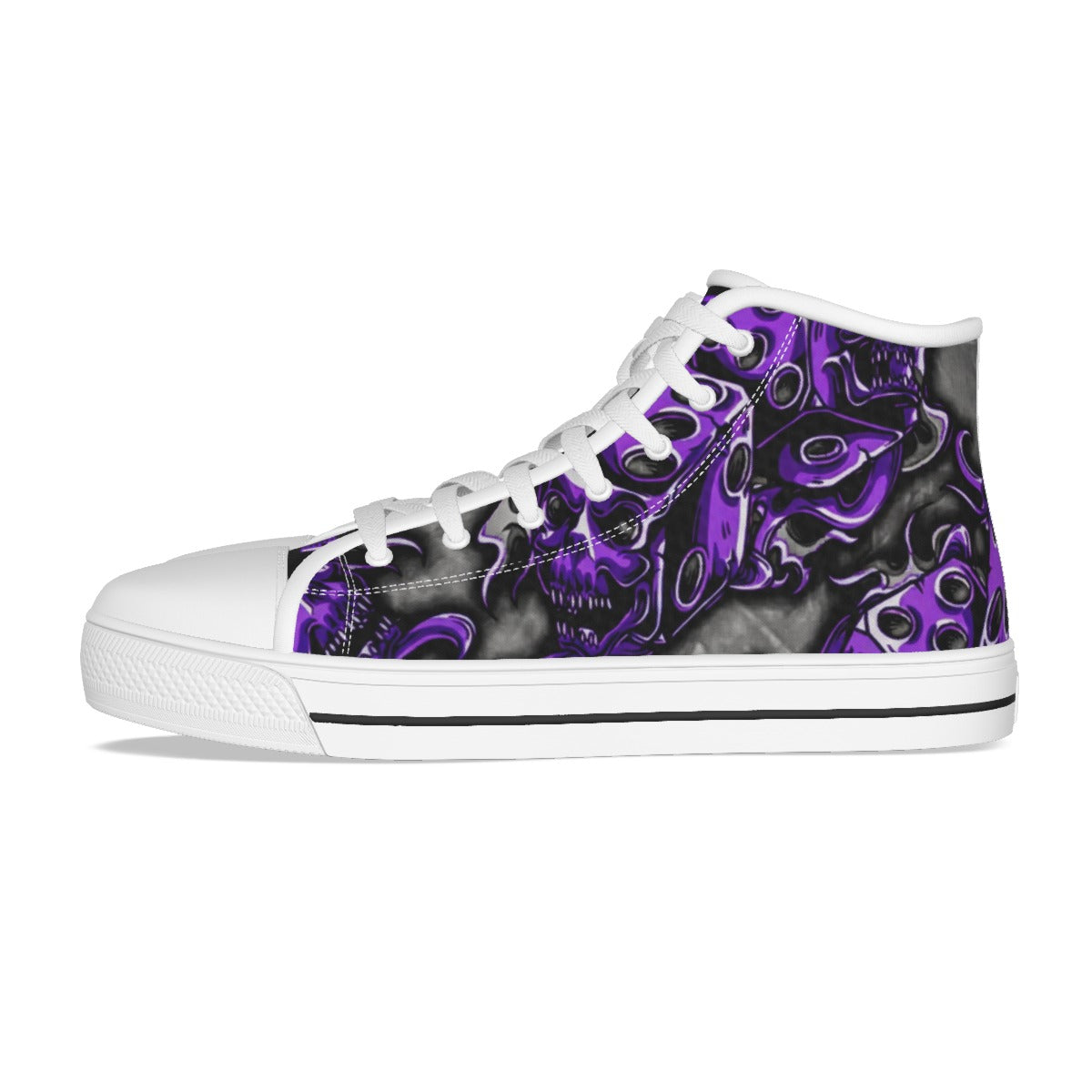 GMOB G7 Women's Canvas Shoes (Purple/Grey/Black) Yoycol