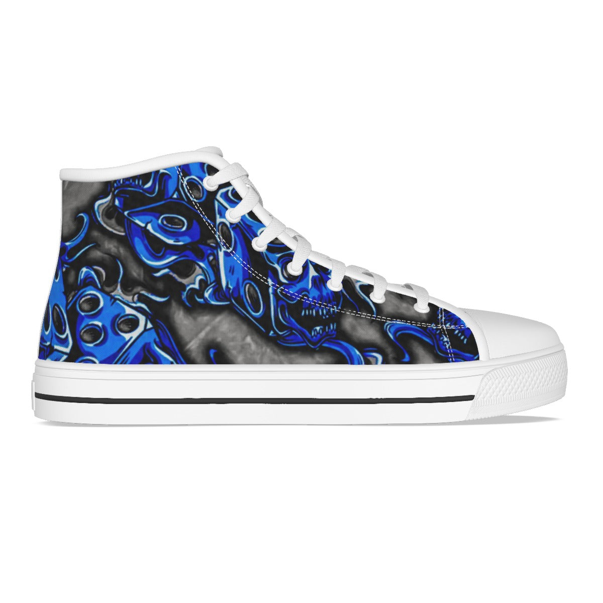 GMOB G7 Women's Canvas Shoes (Blue/Grey/Black) Yoycol