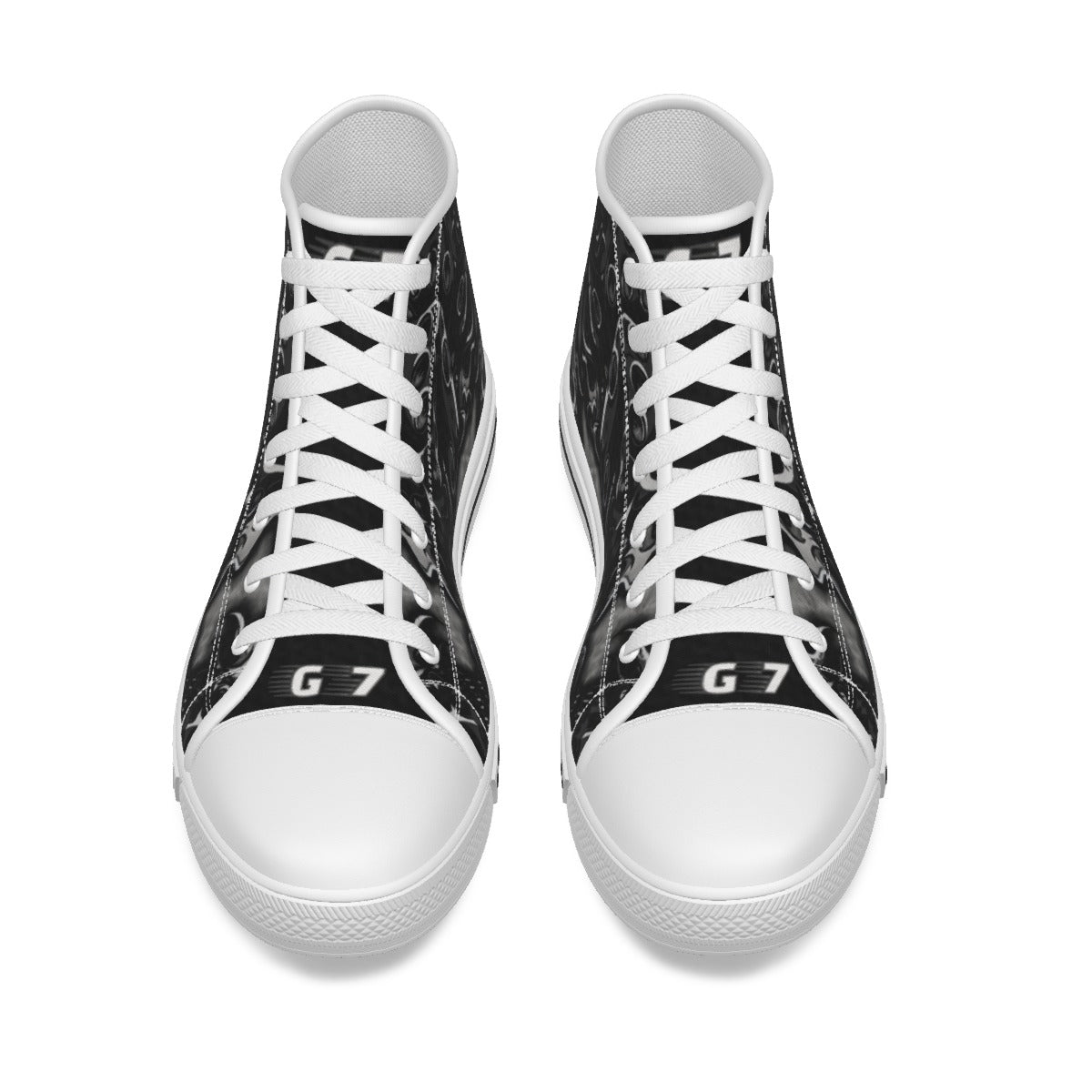 GMOB G7 Women's Canvas Shoes (Black/Grey/White) Yoycol