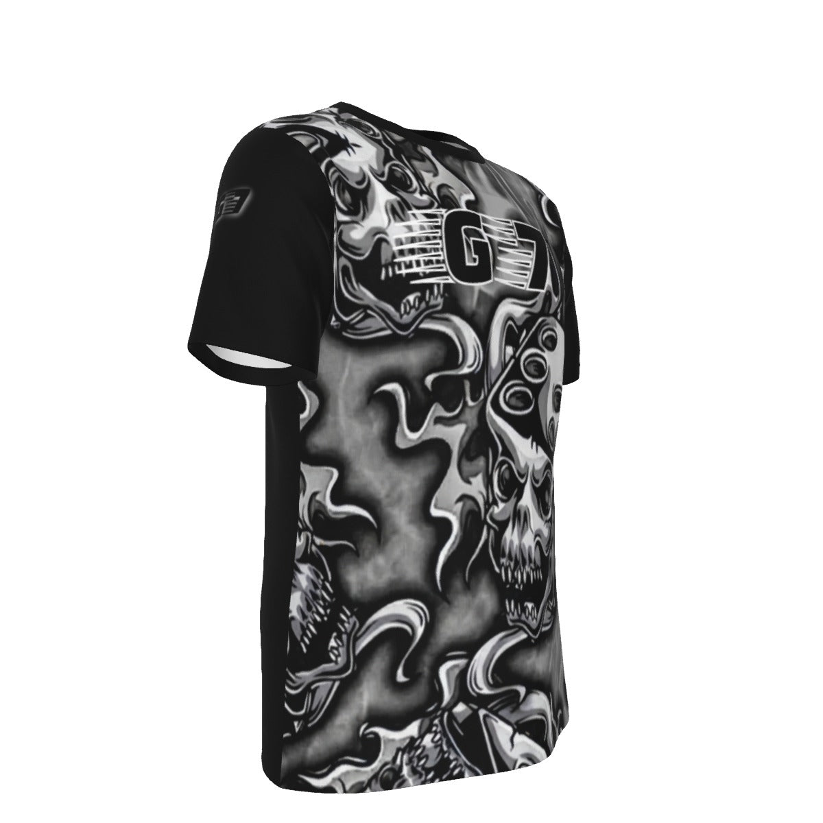GMOB G7 Roll The Dice Men's O-Neck Cotton T-Shirt (Black/Grey/White) Yoycol
