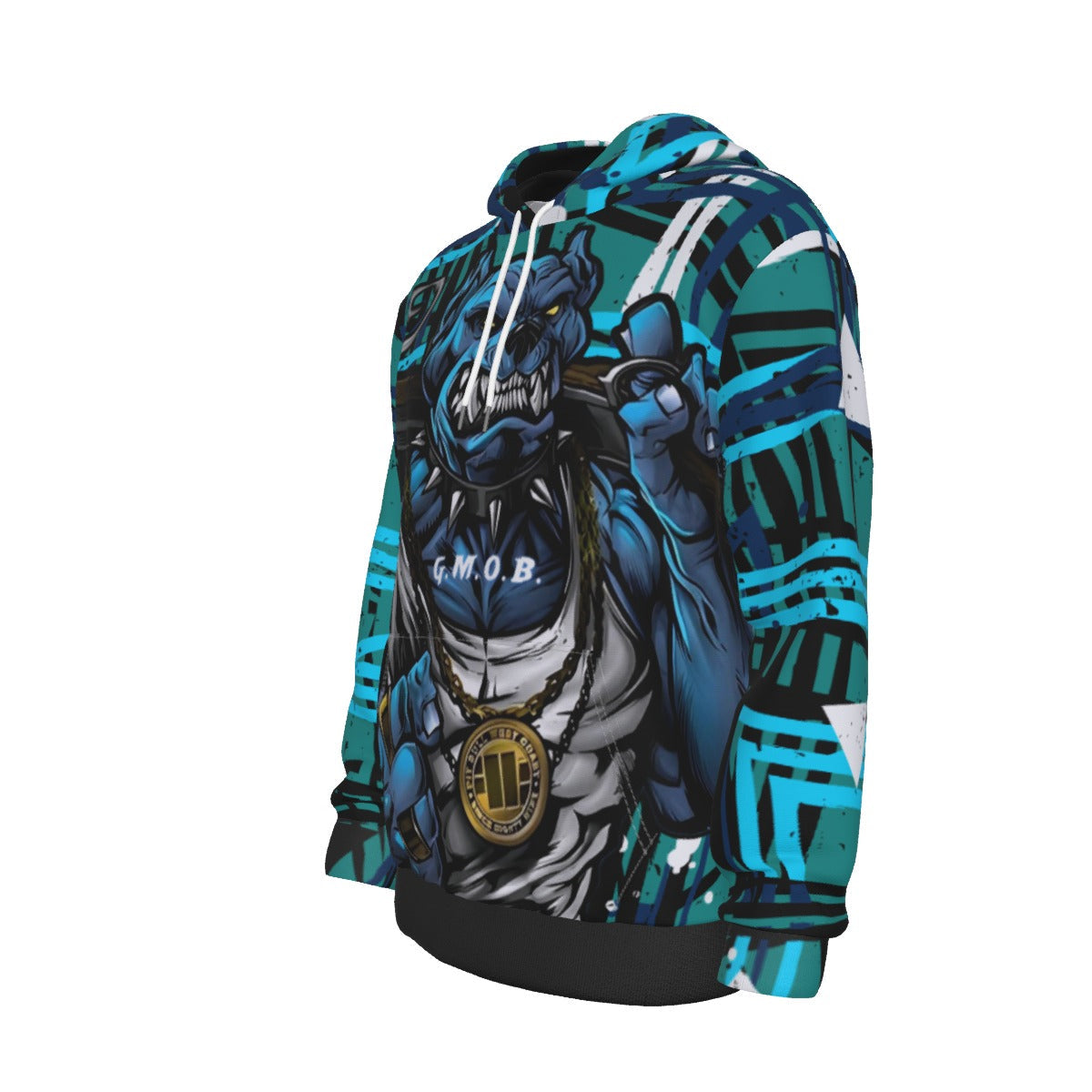 G.M.O.B. Men's Dog Pound Pullover Hoodie Yoycol