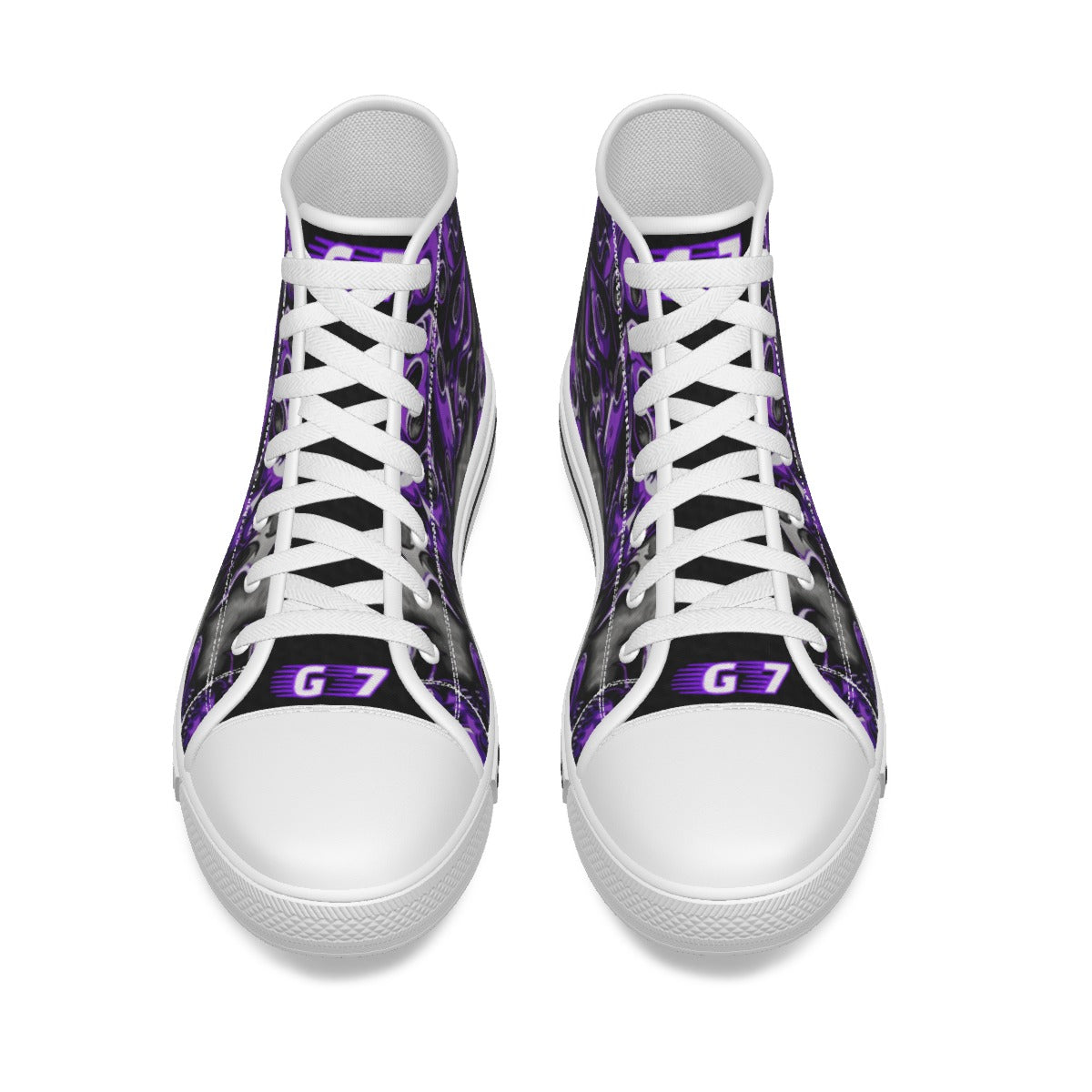 GMOB G7 Women's Canvas Shoes (Purple/Grey/Black) Yoycol