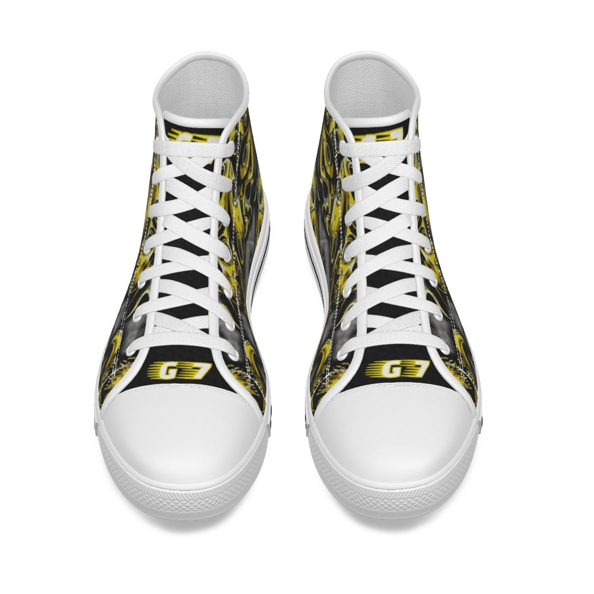 GMOB G7 Women's Canvas Shoes (Yellow/Grey/Black) Yoycol