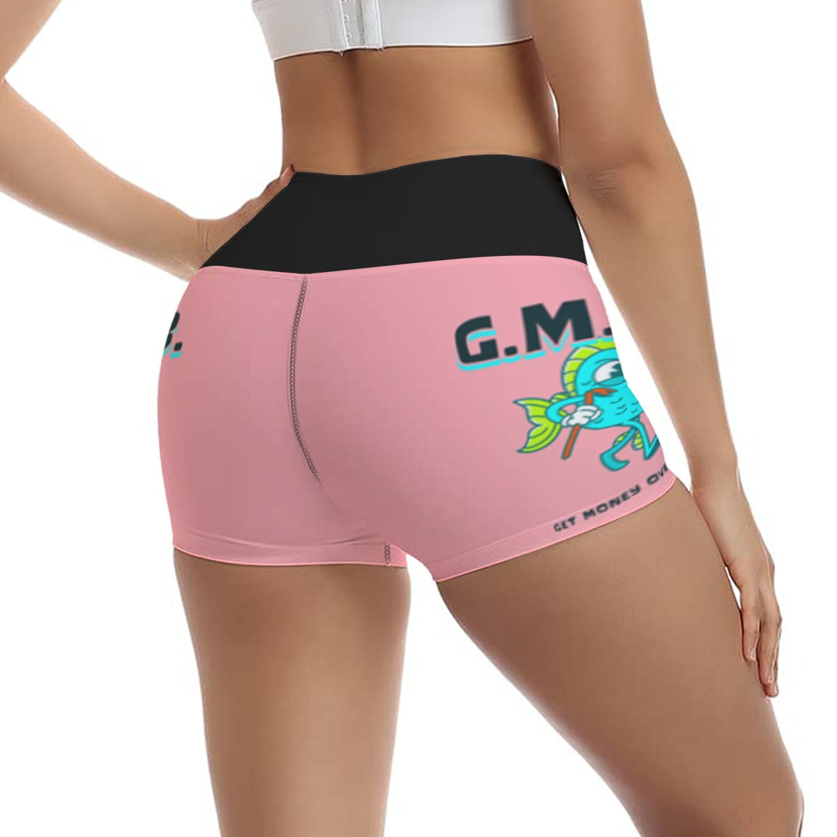 All-Over Print Women's Ultra-Short Yoga Shorts Yoycol