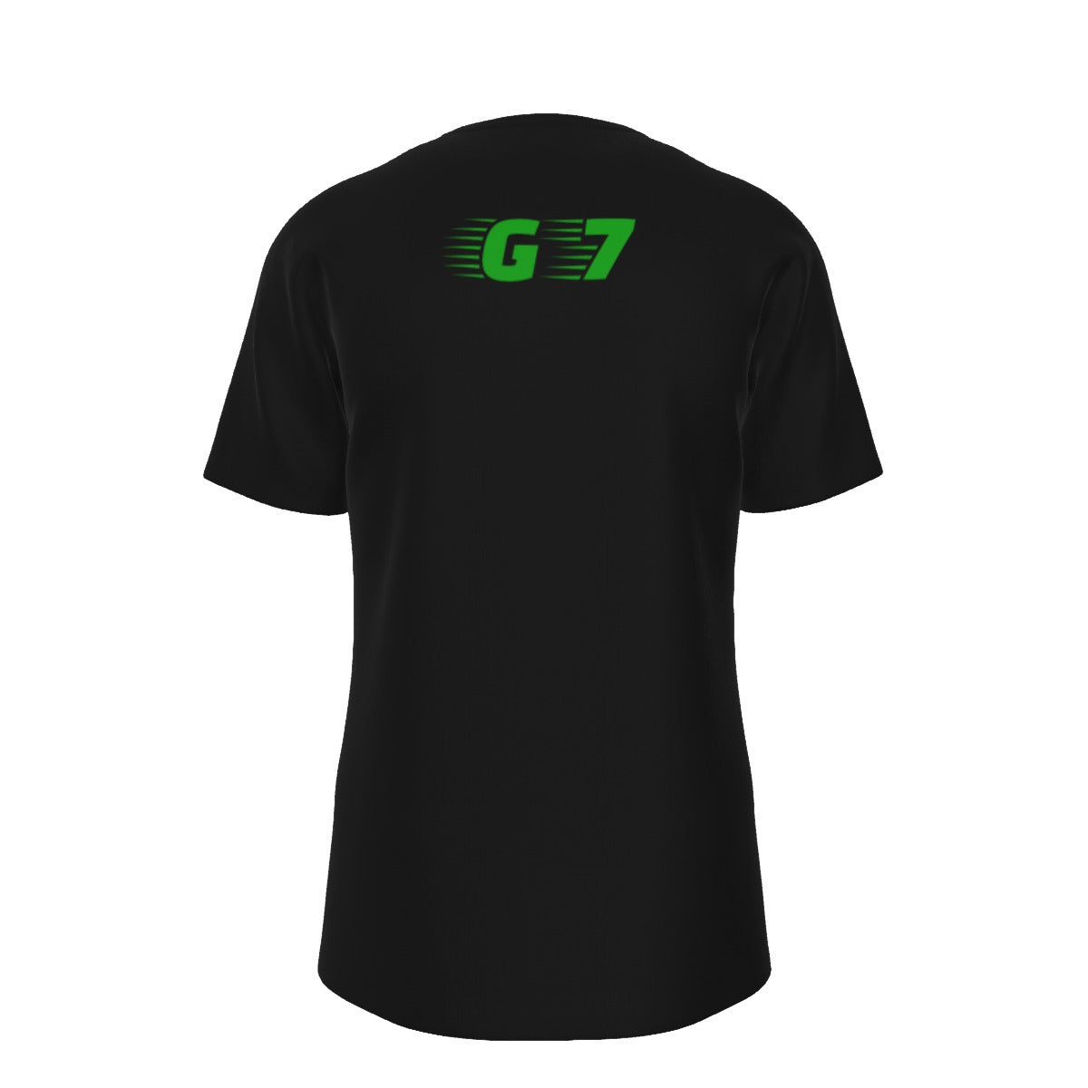 GMOB G7 Men's O-Neck T-Shirt Cotton (Black/Green) Yoycol