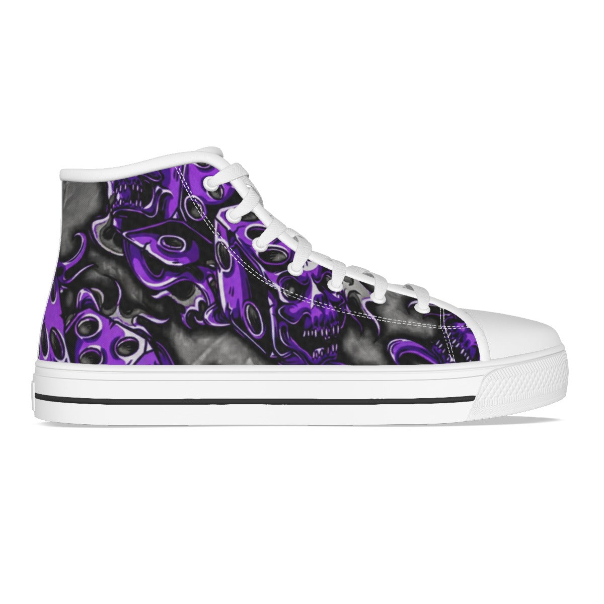 GMOB G7 Women's Canvas Shoes (Purple/Grey/Black) Yoycol