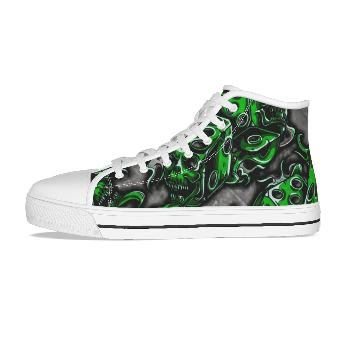 GMOB G7 Women's Canvas Shoes (Green/Grey/Black) Yoycol