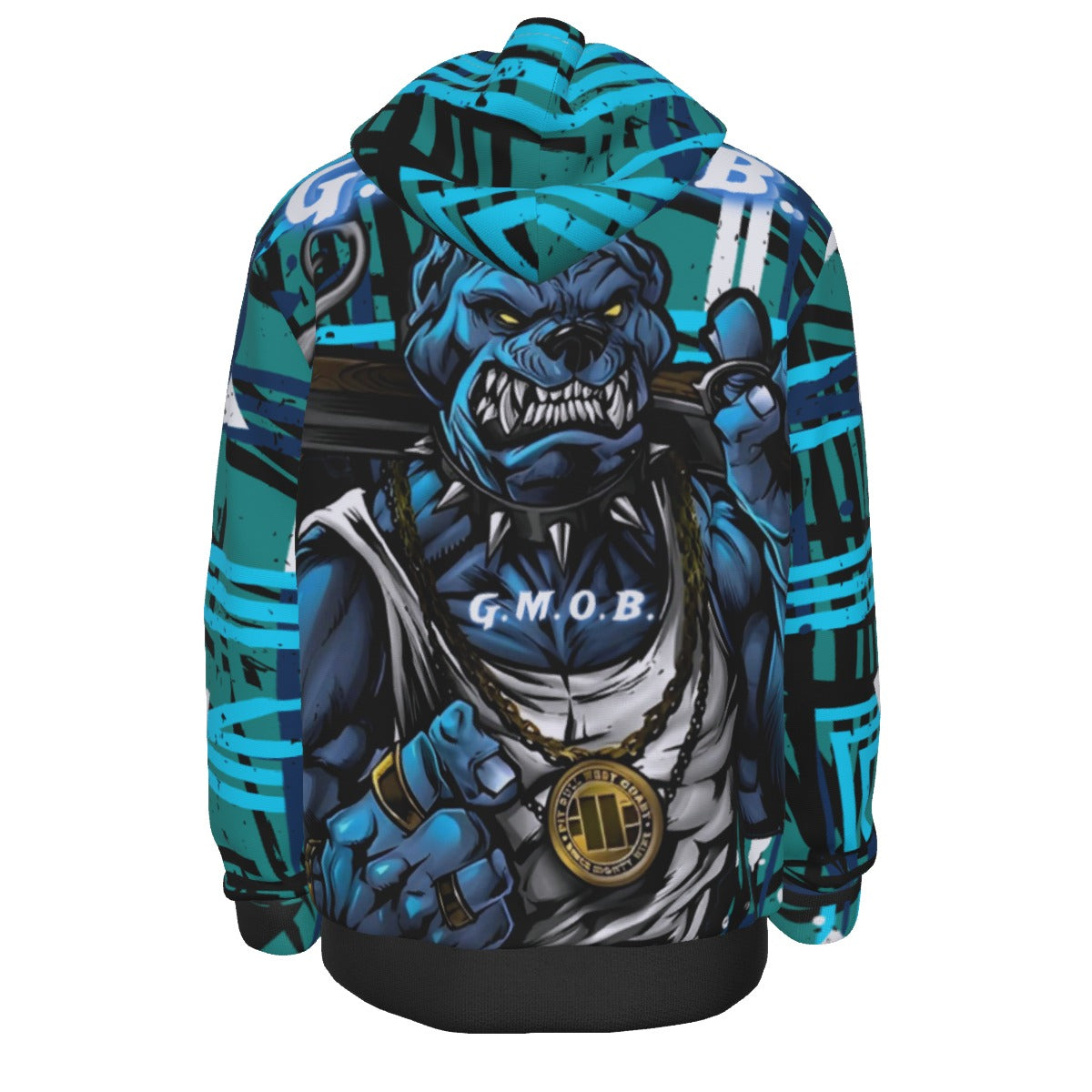 G.M.O.B. Men's Dog Pound Pullover Hoodie Yoycol