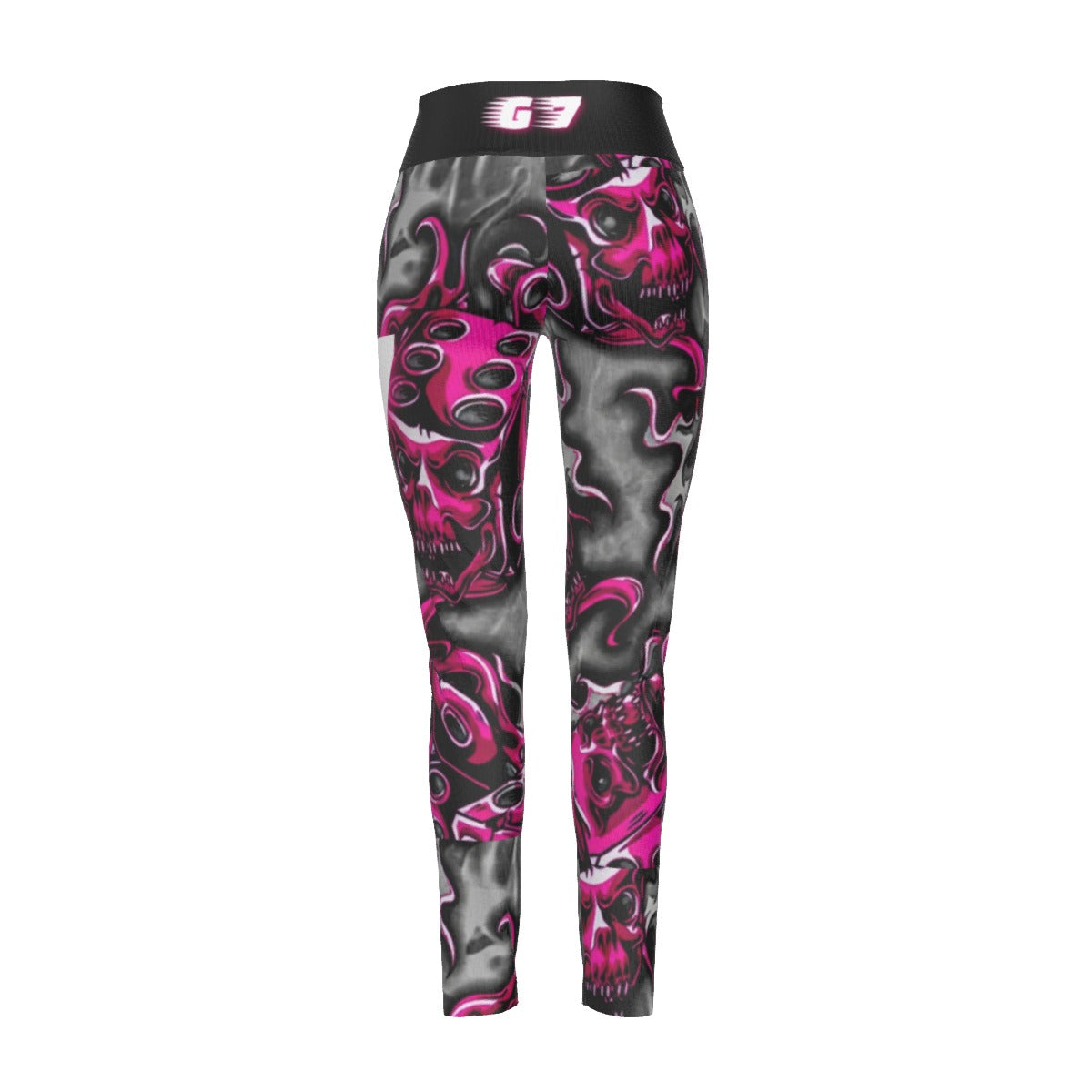 All-Over Print Women's High Waist Leggings | Side Stitch Closure Yoycol
