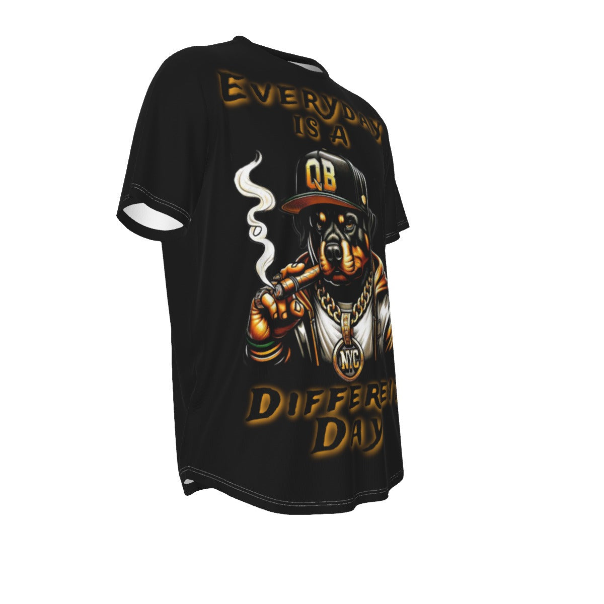 G.M.O.B.  Men's Short Sleeve Rounded T-shirt Yoycol