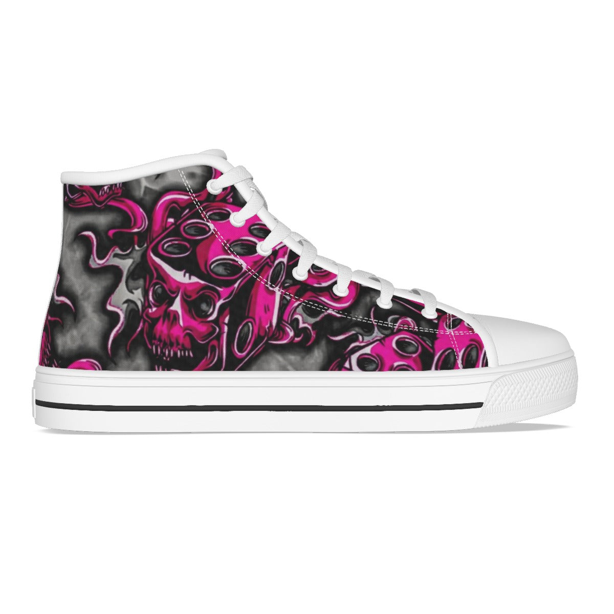 GMOB G7 Women's Canvas Shoes (Pink/Black/Grey) Yoycol