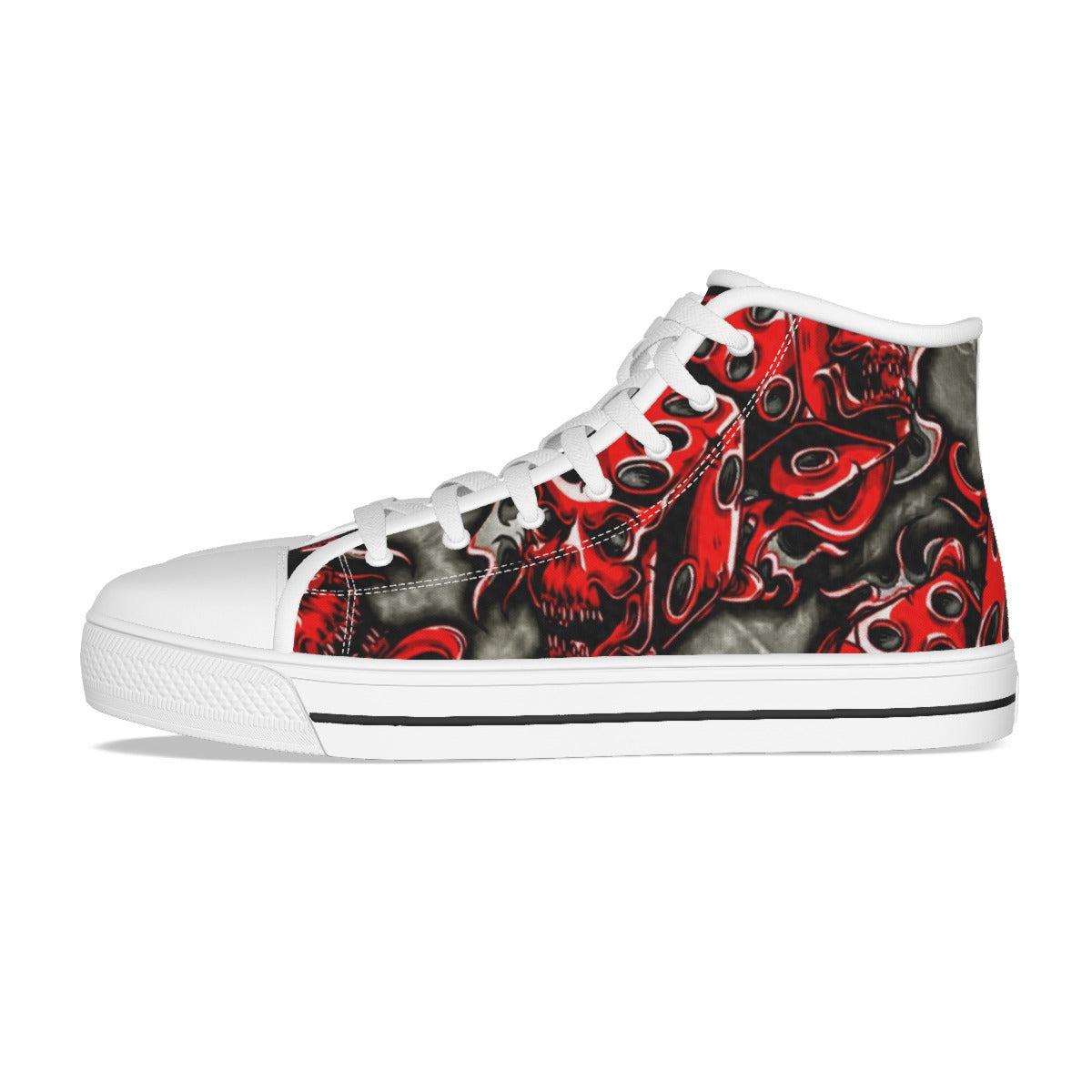 GMOB G7 Women's Canvas Shoes (Red/Grey/Black) Yoycol