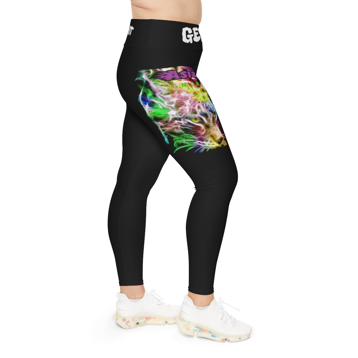 G.M.O.B. Women's Plus Size Leggings Printify