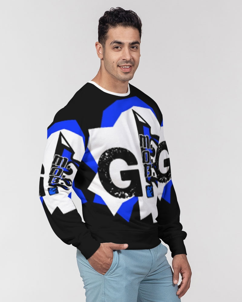 G.M.O.B. Men's Graphics Crewneck Pullover G.M.O.B HipHop Clothing