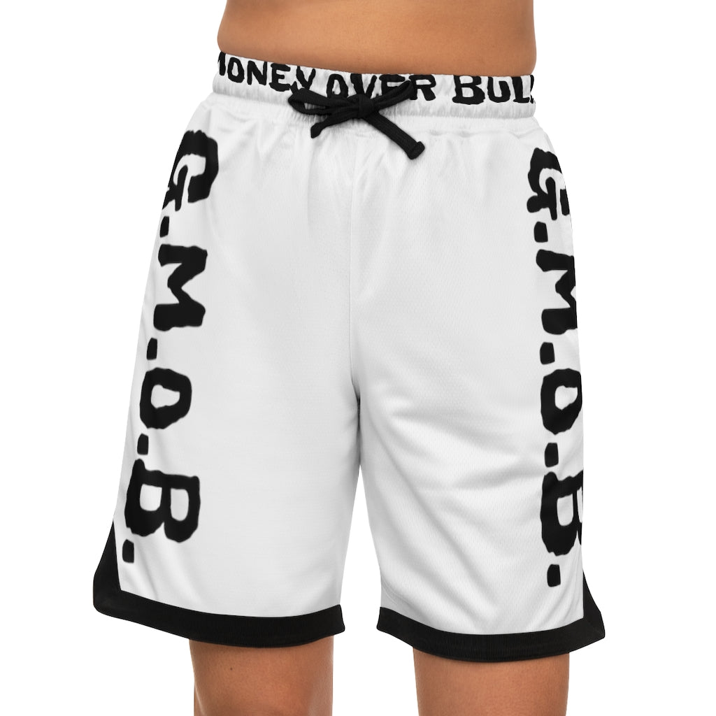 G.M.O.B. Men's Basketball Money Shorts Printify