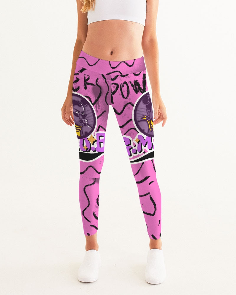 G.M.O.B. Women's Power Yoga Pants G.M.O.B HipHop Clothing