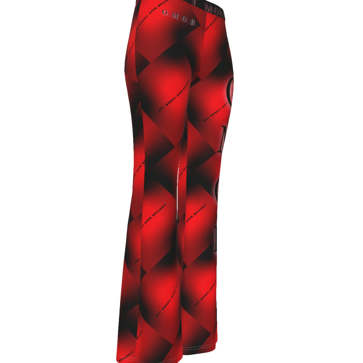 G.M.O.B. LADIES (RED/BLACK Skinny Flare Pants) Yoycol