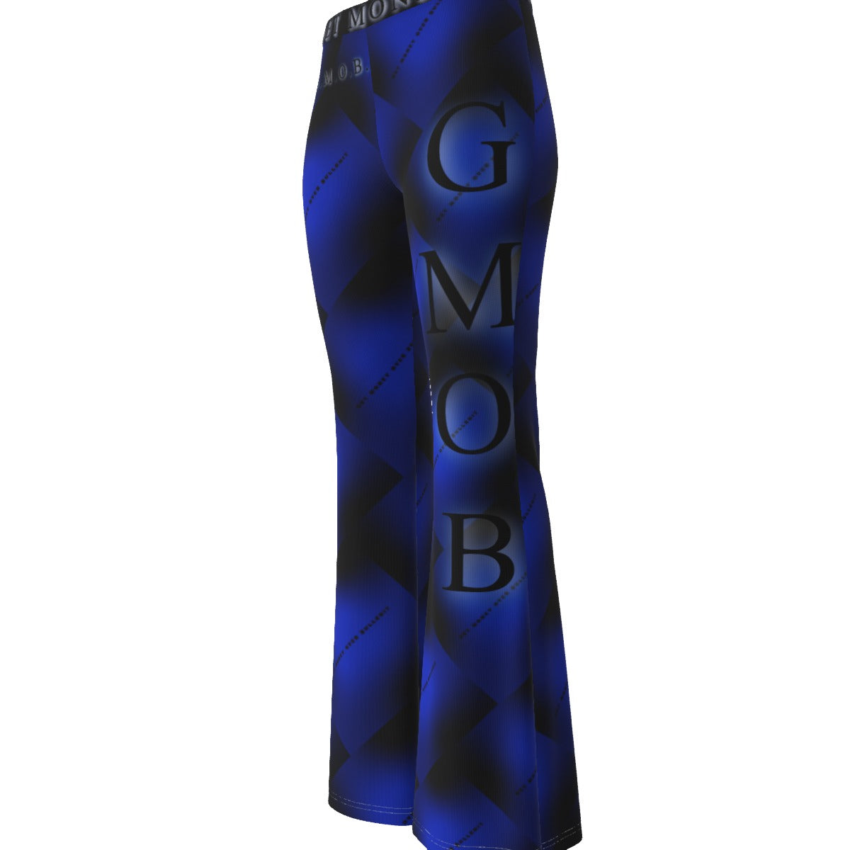 G.M.O.B. LADIES (BLUE/BLACK Skinny Flare  Pants) Yoycol