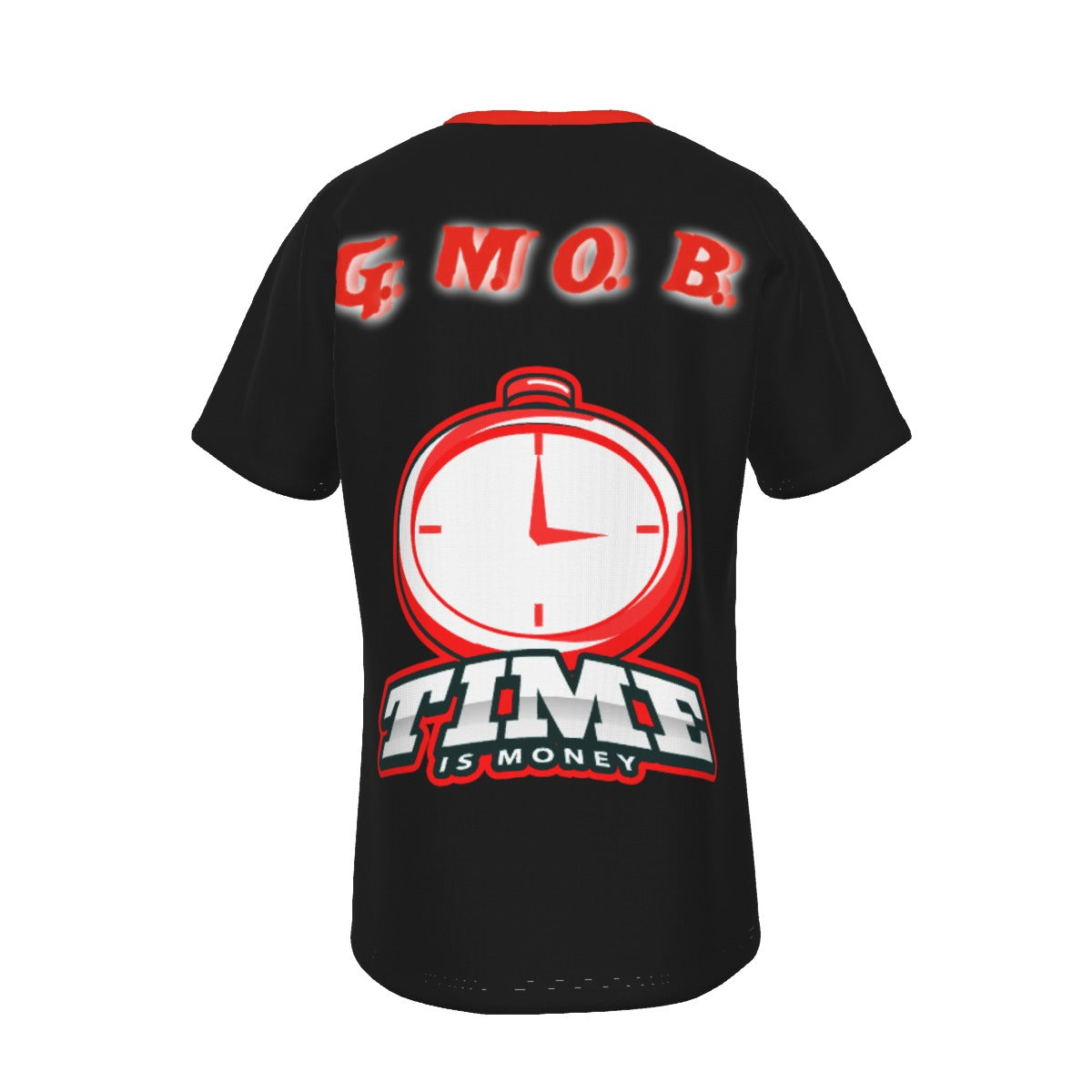 G.M.O.B. Men's Time Check O-Neck T-Shirt Yoycol