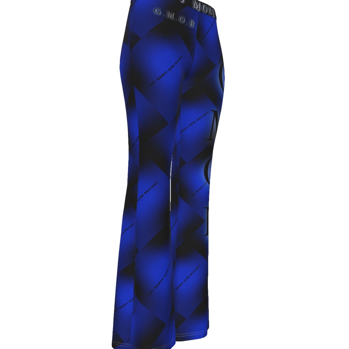 G.M.O.B. LADIES (BLUE/BLACK Skinny Flare  Pants) Yoycol