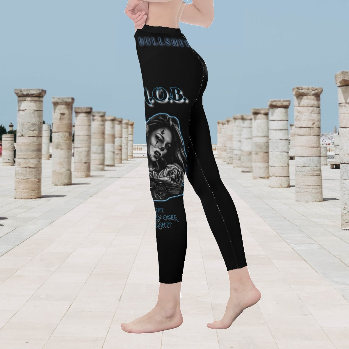 G.M.O.B. LADIES NIGHT LIFE (BLUE LEGGINGS) Yoycol