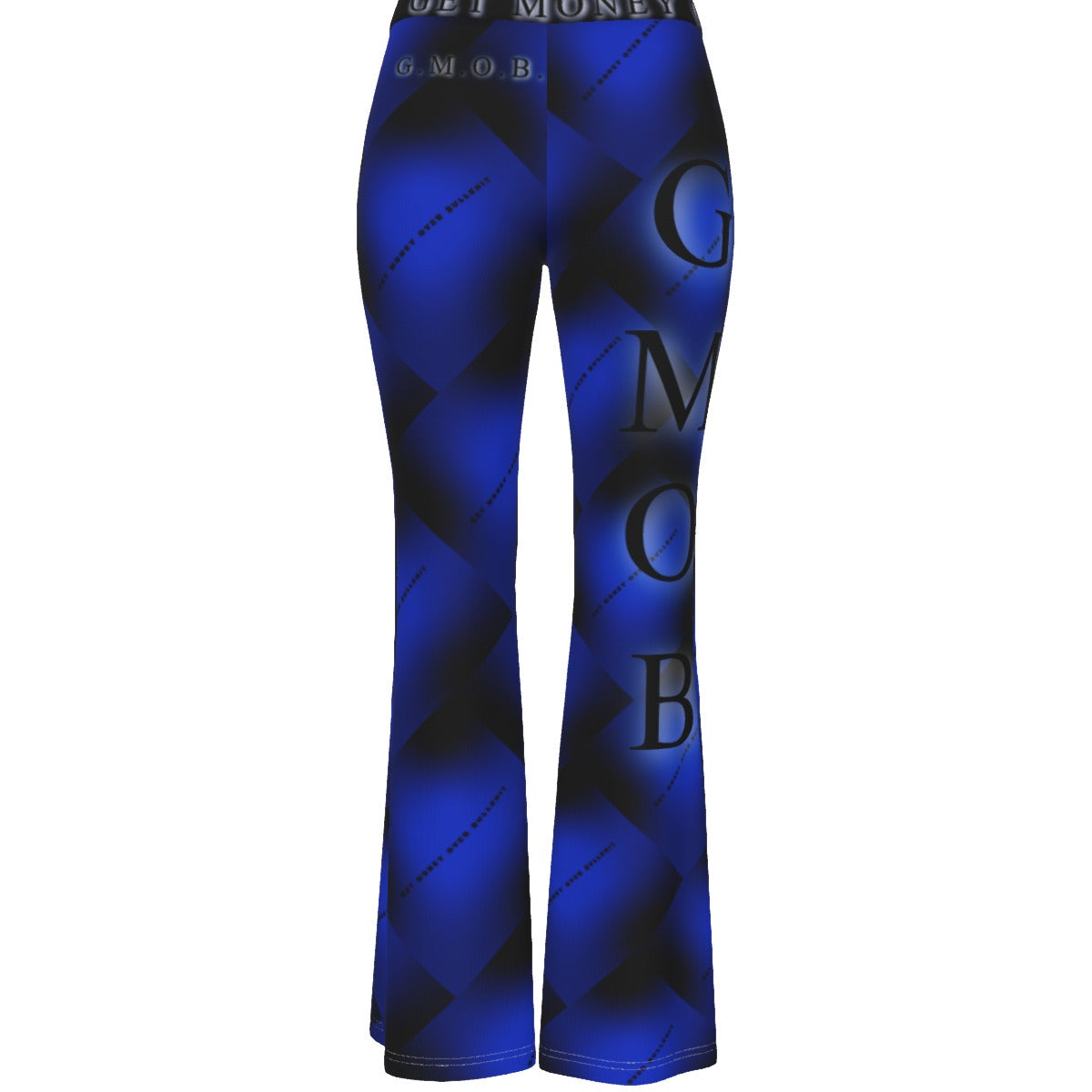 G.M.O.B. LADIES (BLUE/BLACK Skinny Flare  Pants) Yoycol