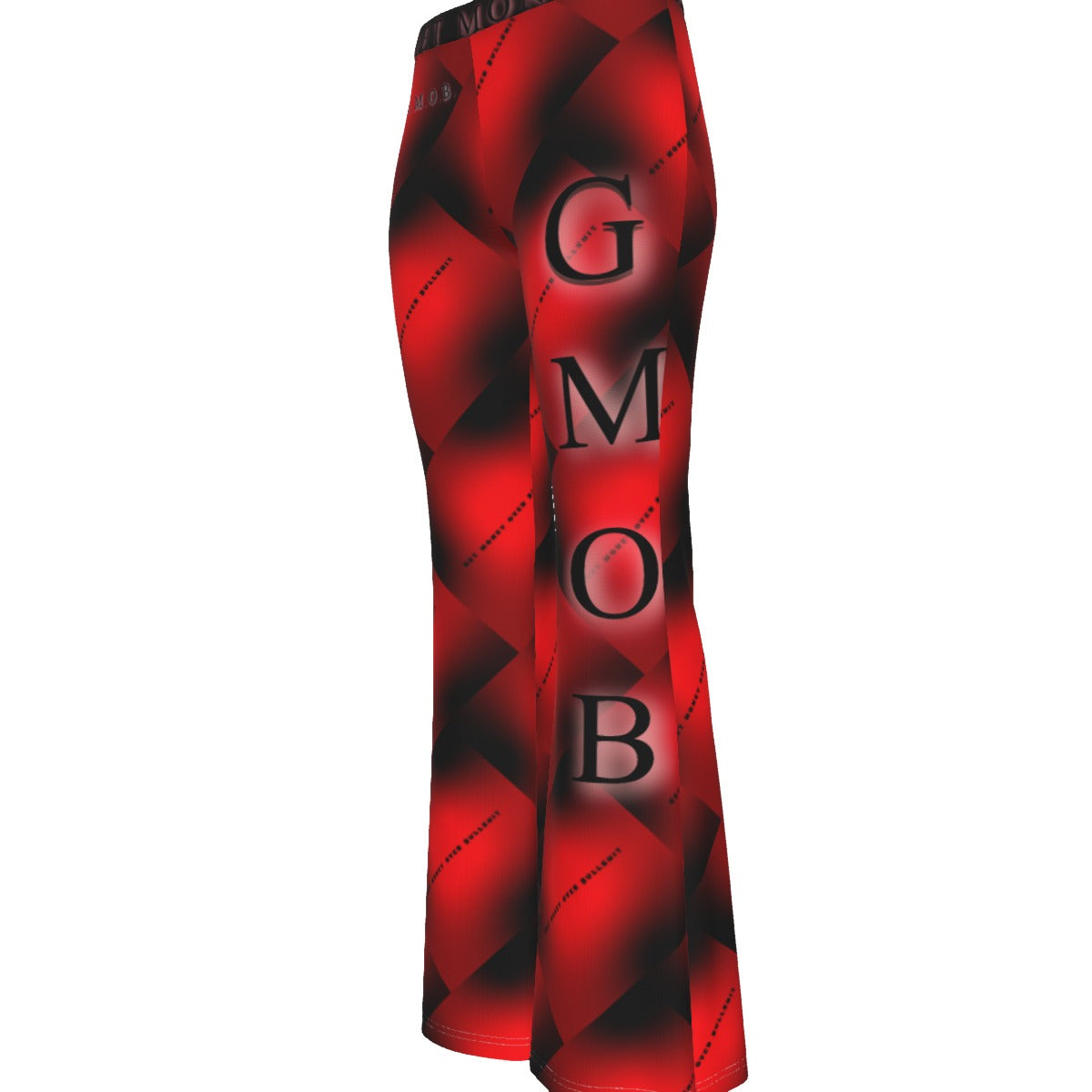 G.M.O.B. LADIES (RED/BLACK Skinny Flare Pants) Yoycol