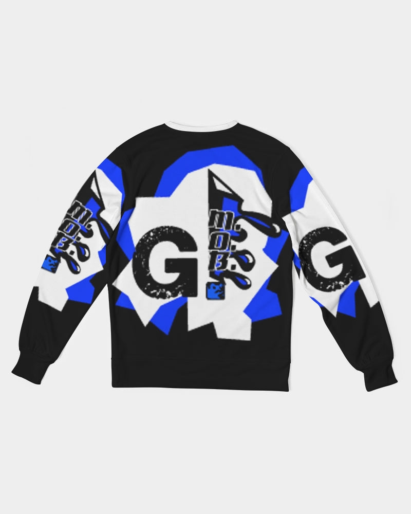 G.M.O.B. Men's Graphics Crewneck Pullover G.M.O.B HipHop Clothing