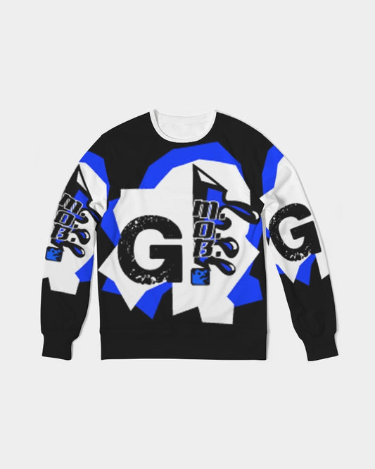 G.M.O.B. Men's Graphics Crewneck Pullover G.M.O.B HipHop Clothing