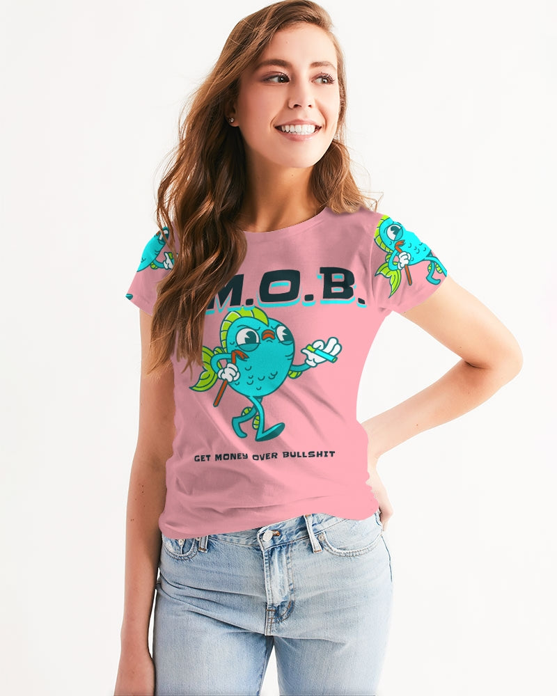 G.M.O.B. Women's Blow Fish T-Shirt G.M.O.B HipHop Clothing