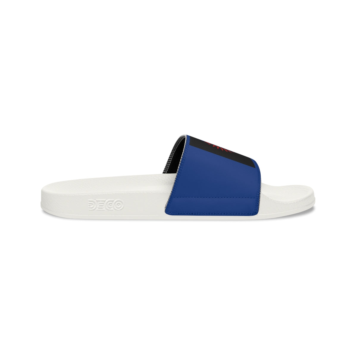 G.M.O.B. Men's Slide Sandals (BLUE) Printify