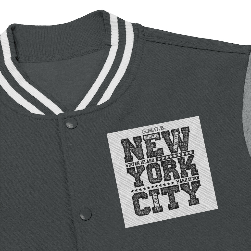 G.M.O.B. Men's NEW YORK Varsity Jacket Printify