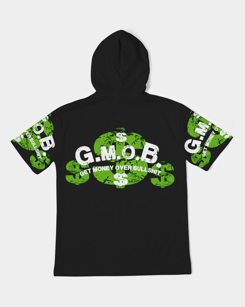 G.M.O.B. Men's Short Sleeve Hoodie G.M.O.B HipHop Clothing