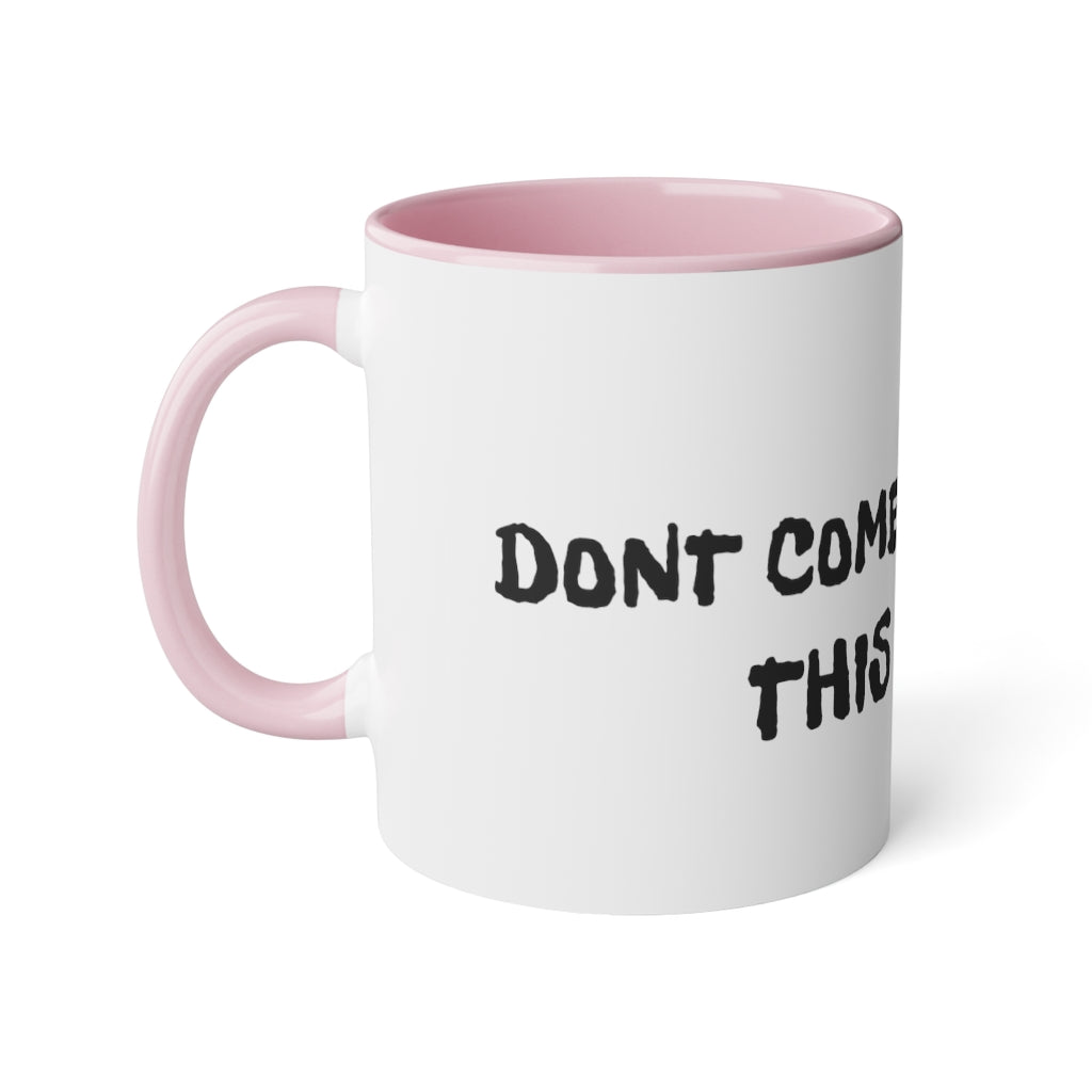 White Accent Mug, 11oz Printify