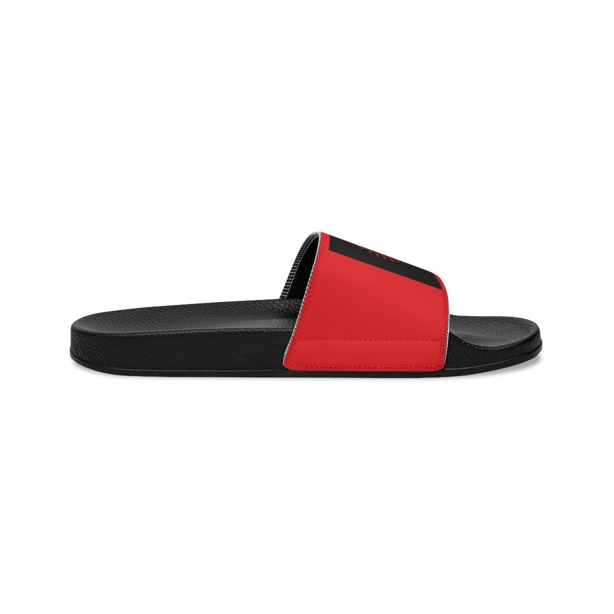 G.M.O.B. Men's Slide Sandals (RED) Printify