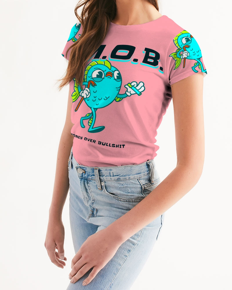 G.M.O.B. Women's Blow Fish T-Shirt G.M.O.B HipHop Clothing