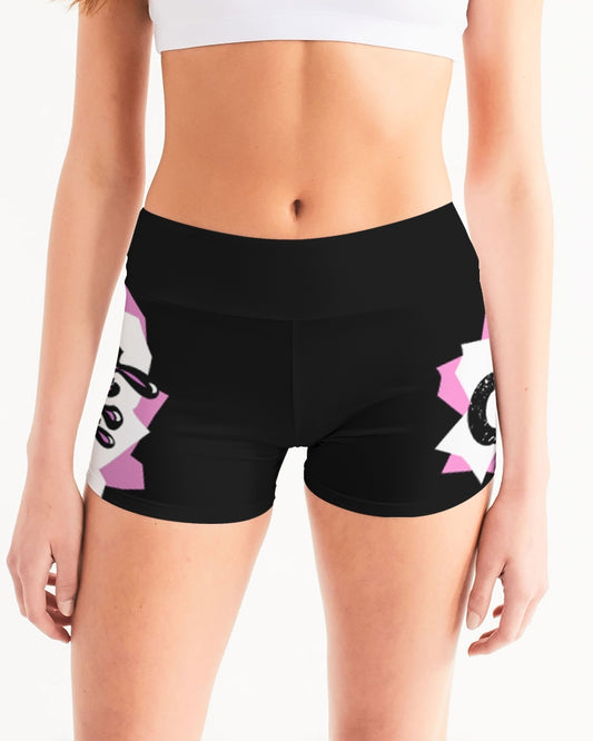 G.M.O.B. Women's Graphics Yoga Shorts G.M.O.B HipHop Clothing