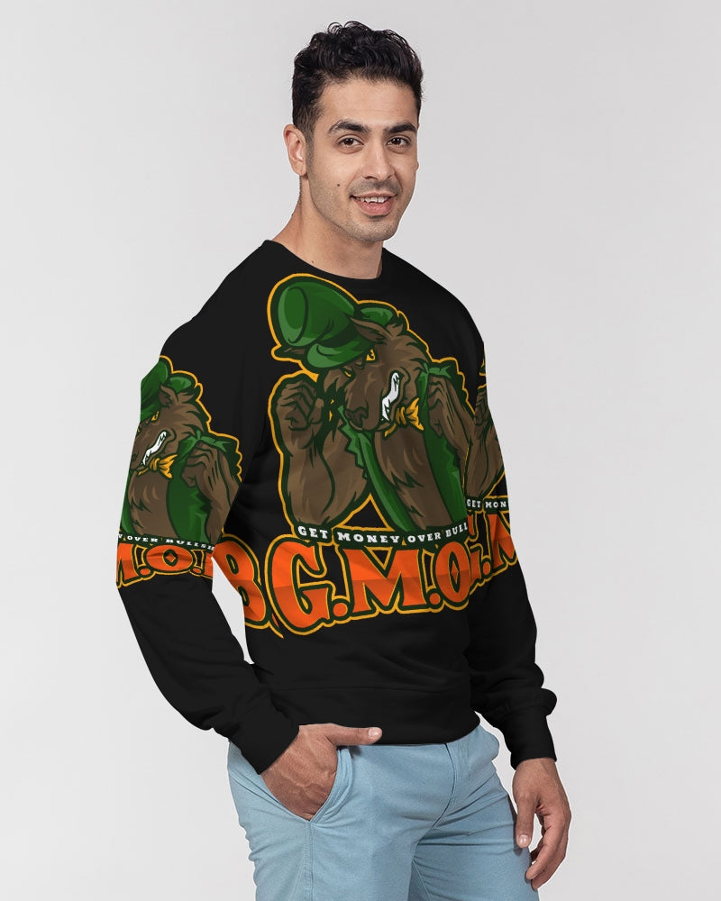 G.M.O.B. Men's Big Wolf Sweater Pullover G.M.O.B HipHop Clothing