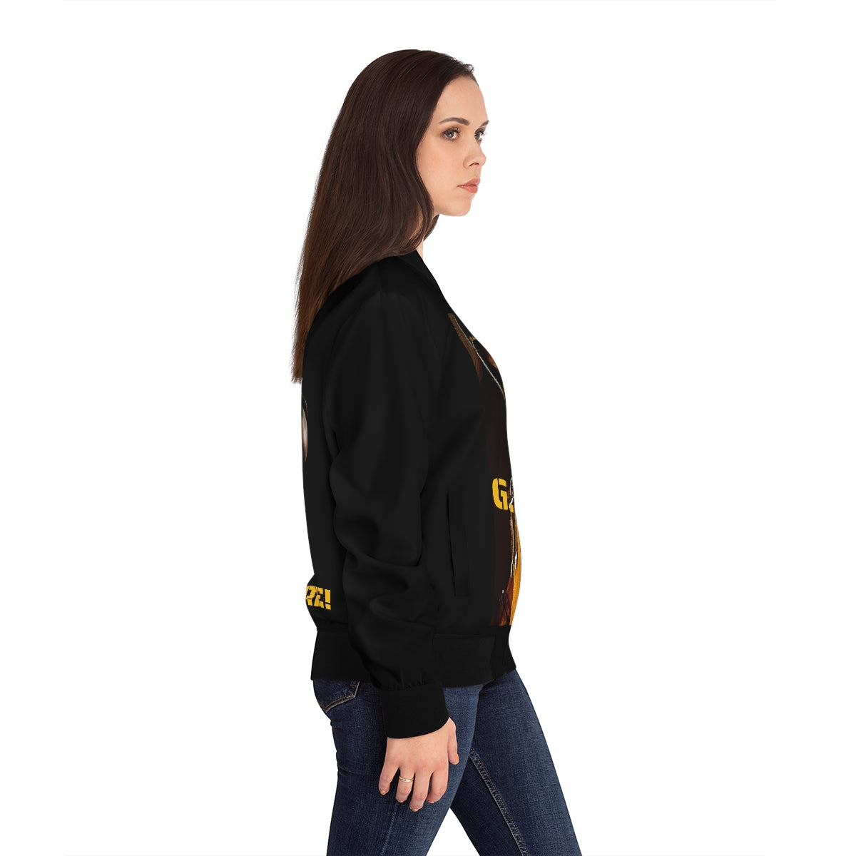 G.M.O.B. Women's Mortal Kombat Bomber Jacket Printify