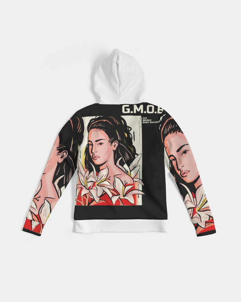 G.M.O.B. Women's Flower Girl Hoodie G.M.O.B HipHop Clothing