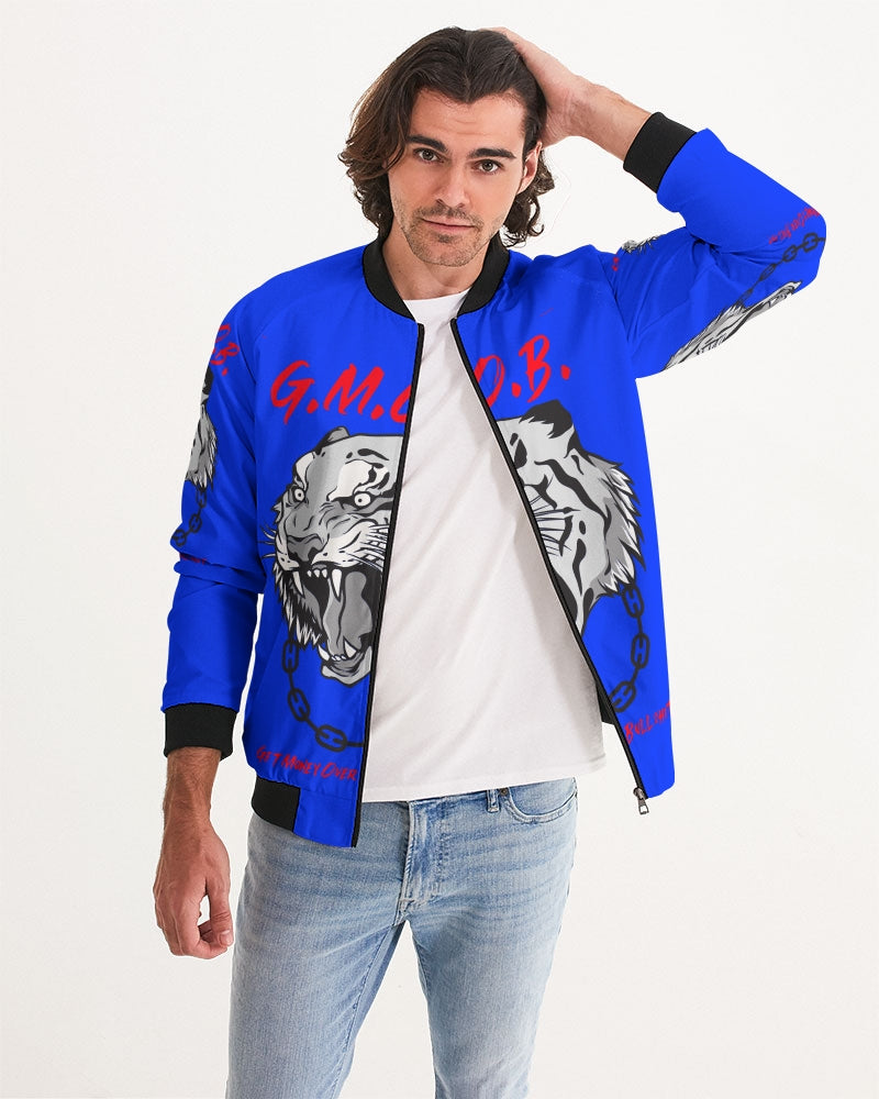 G.M.O.B. Men's Tiger Bomber Jacket G.M.O.B HipHop Clothing