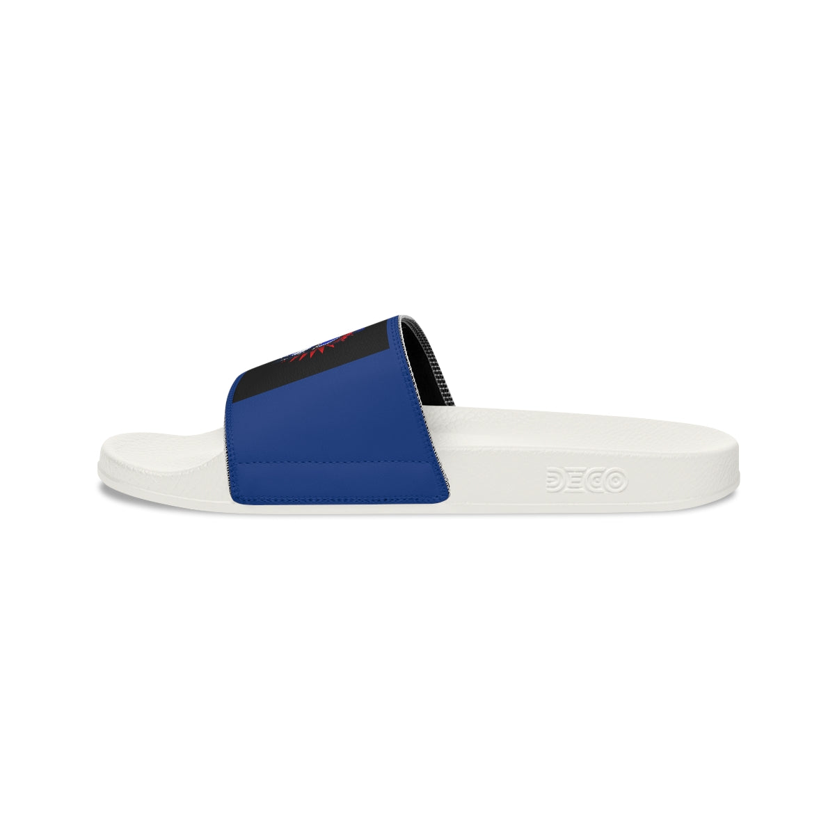 G.M.O.B. Men's Slide Sandals (BLUE) Printify