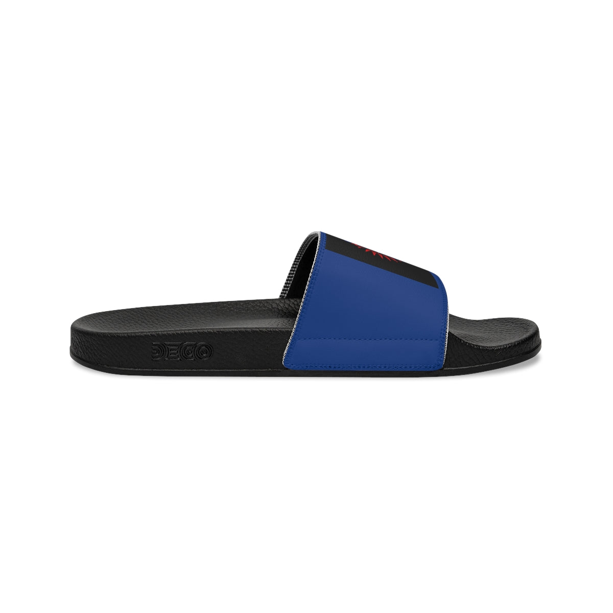 G.M.O.B. Men's Slide Sandals (BLUE) Printify