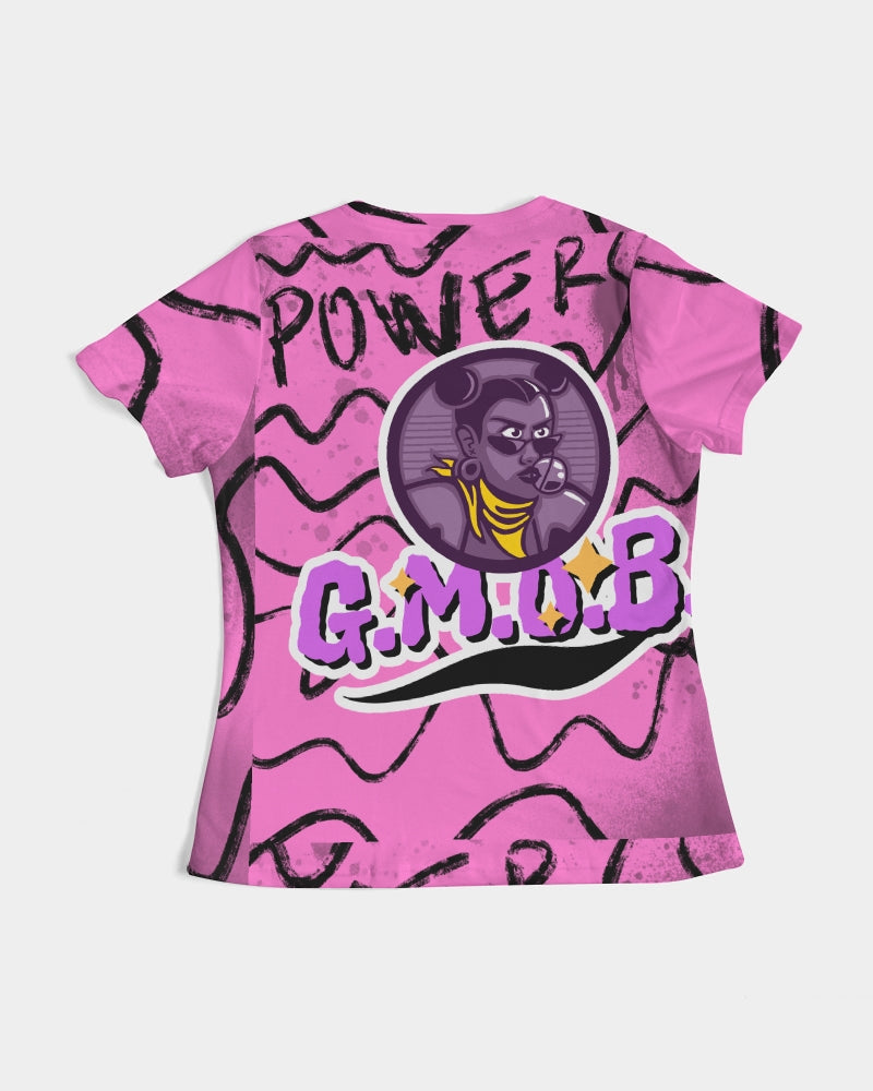 G.M.O.B.  Women's Power T-Shirt G.M.O.B HipHop Clothing